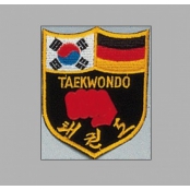 Německo-Korejská TKD výšivka