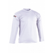 Rash guard funkční tričko s dlouhým rukávem bílé