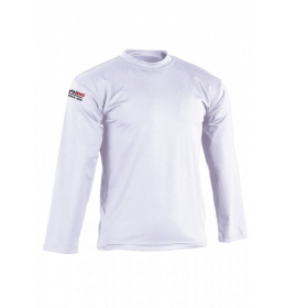 Rash guard funkční tričko s dlouhým rukávem bílé