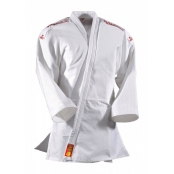 Kimono na Judo DANRHO YAMANASHI bílé s nášivkami