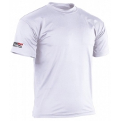 Rash guard funkční tričko s krátkým rukávem bílé