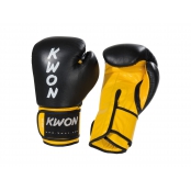 Boxovací rukavice KO Champ černo-žluté