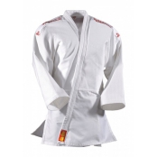 Kimono na Judo DANRHO YAMANASHI bílé s nášivkami