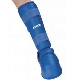 Sada chráničů na karate nárt + holeň KWON modrá